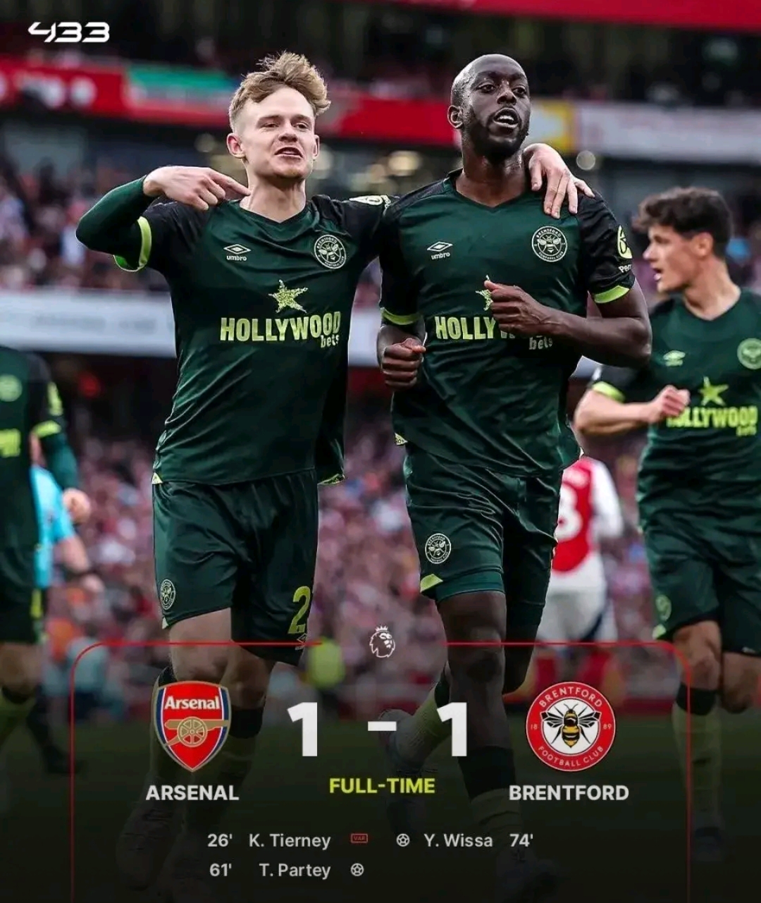 阿森纳遭遇一波连败，遗憾出局