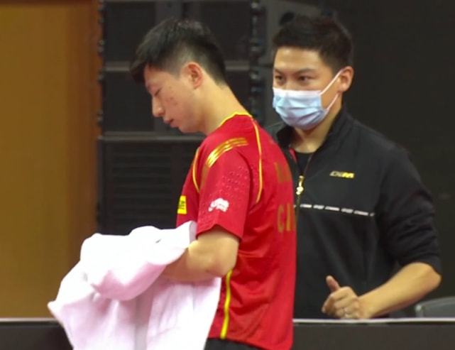 日本队鏖战中国队，马龙带队取胜